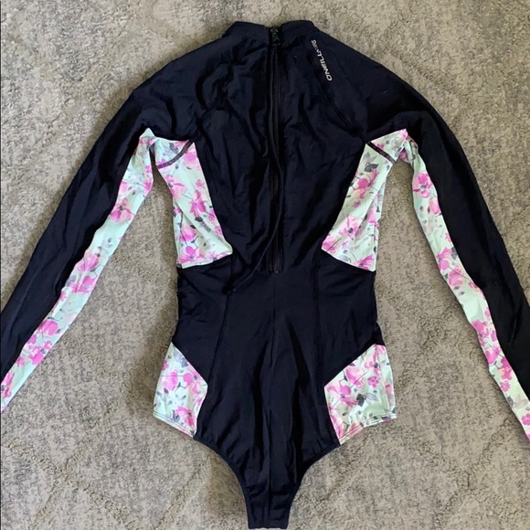 O'Neill Long Sleeve Rashguard Swimsuit - Picture 8 of 12